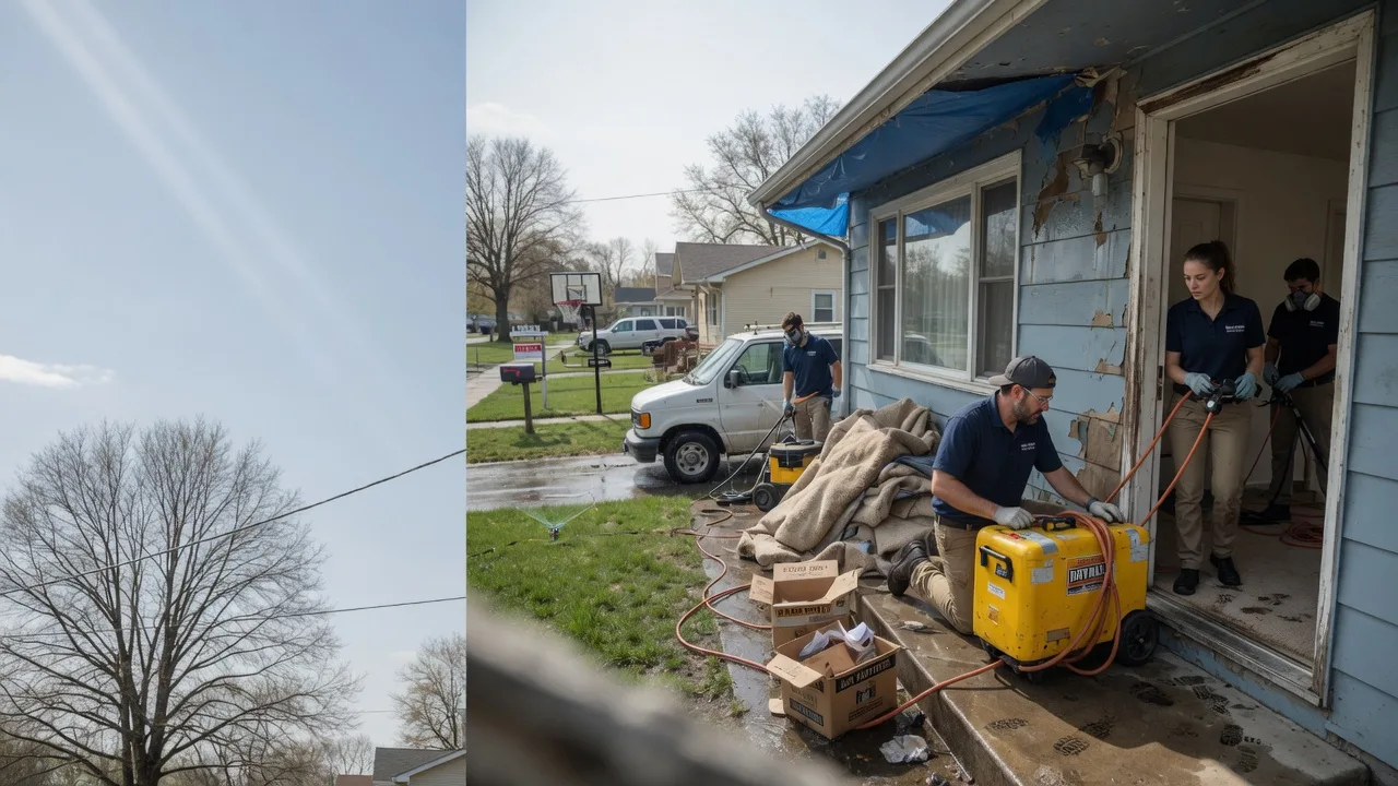 Basement Flood Cleanup in Milford, TX near me